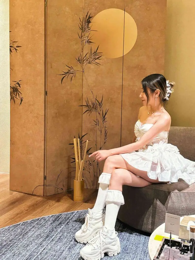 Gentle massage performed by professional therapist in Shanghai